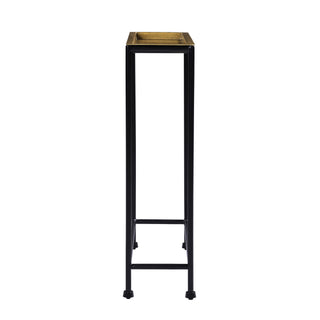 Trenton - Accent Side Table - Antique Bronze