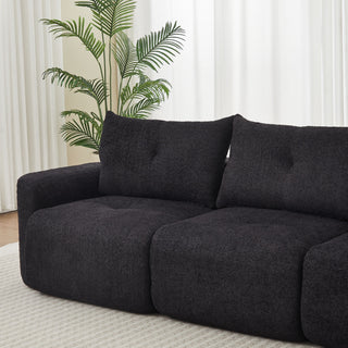 3 Seater With Thickened Armrests Sofa For Living Room