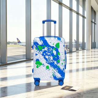 Luggage With Combination Lock, Lightweight Carry-On Suitcase