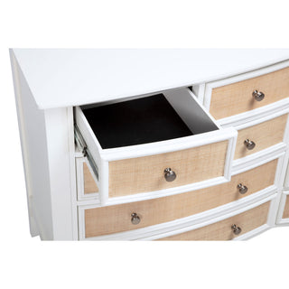 Talia - 10 Drawer Dresser Cabinet - White