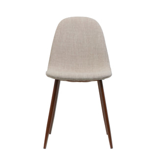 Elegant Dining Chair Set With Fabric