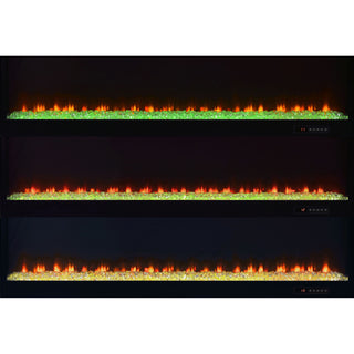 TV Stand Fireplace Console With Bluetooth Speaker