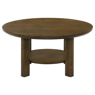 Crispin - 2 Piece Coffee Table Set With Open Shelves