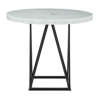 Riko - Round Counter Height Dining Table - White