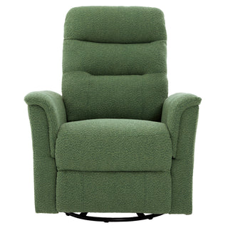 Manual Recliner Chair With 8 Point Massage And Swivel Function