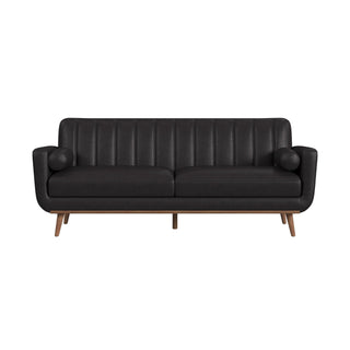Horizon - Sofa With Wood Front And 2 Pillows