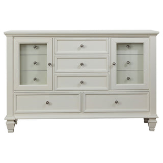 Dennis - 11 Drawer Dresser - Cream White
