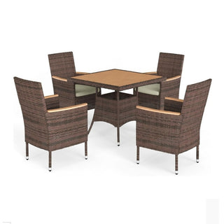 5 Piece Patio Dining Set With Table
