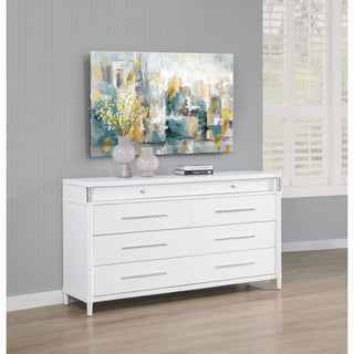 Robinson - 8 Drawer Dresser - White