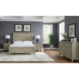 Whit-Ash - Panel Bedroom Set With Door Chest