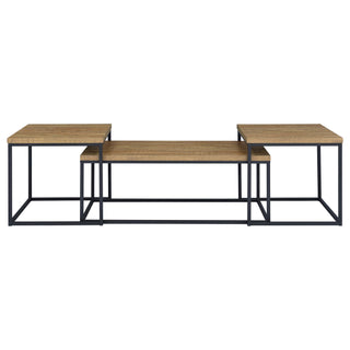 Rosey - 3 Piece Coffee Table Set - Mango Color