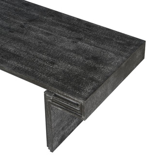 American Vintage Industrial Coffee Table, Double Tier Design