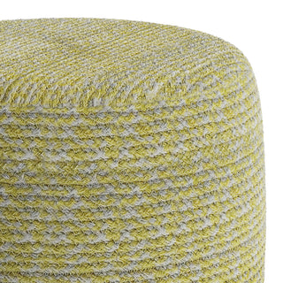 Bayley - Versatile Round Braided Pouf