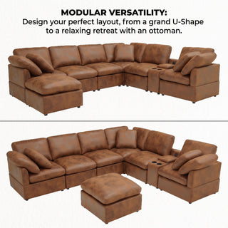 Modular Design Cloud Sofa, Freely Configurable