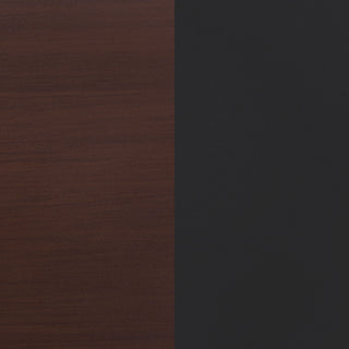 Tova - 2 Drawer Side Table With Shelf - Dark Brown