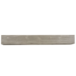 Rustic Wood Fireplace Mantel, Wall-Mounted & Floating Shelf For Home Decor