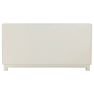 Wanda - Rectangular 4 Door Accent Cabinet - White