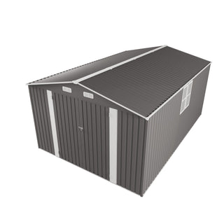 Outdoor Storage Shed With Lockable Doors