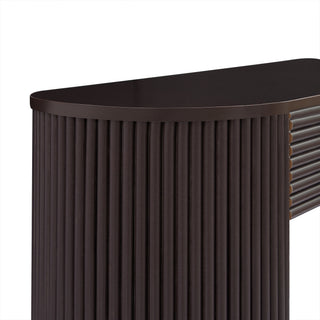 Retro Console Table With Storage, 3 Drawers