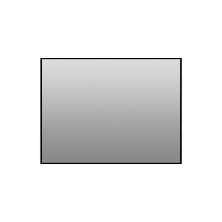 Framed Wall Mirror For Bathroom - Black
