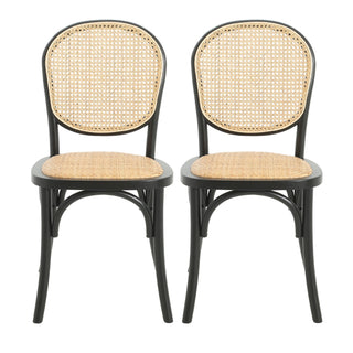 Vintage Style Dining Chairs (Set of 2)
