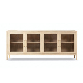 Marlowe - Glass Door Sideboard - White