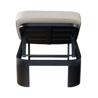 Outdoor Chaise Lounge Set With Side Table, 5 Position Adjustable Patio Recliner