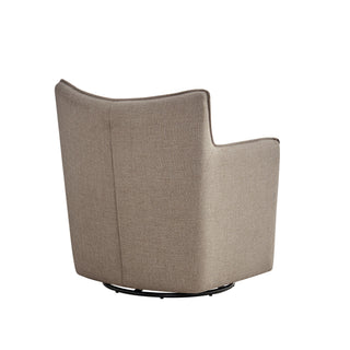 Ayla - Swivel Accent Chair With Matching Lumbar Pillow