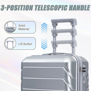 Spinner Luggage Set With Combination Lock