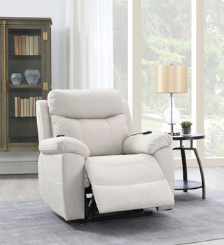 Chriki - Polished Power Motion Recliner With Lift Heating Massage Chair