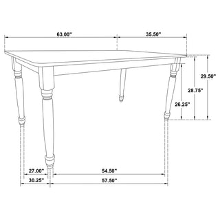Keystone - Rectangular Dining Set
