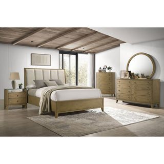 Menlo - 2 Drawer Nightstand - Pine Wood
