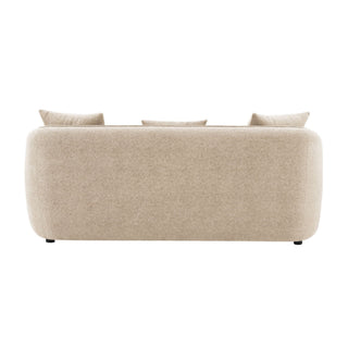 Keith - Sofa With 3 Pillows, Living Room Seating - Beige