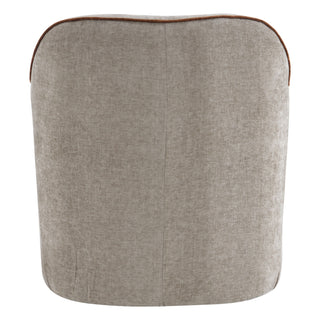 360° Swivel Accent Chair With Flared Arms