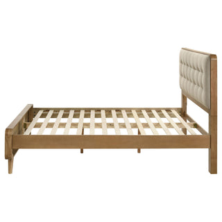 Winston - Platform Bed With Upholstered Headboard