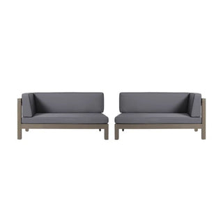 Brava - X Back Corner Bench