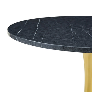 Round Dining Table With Thickened Top For Kitchen