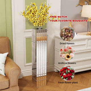 Floor Cube Vase For Home Decor