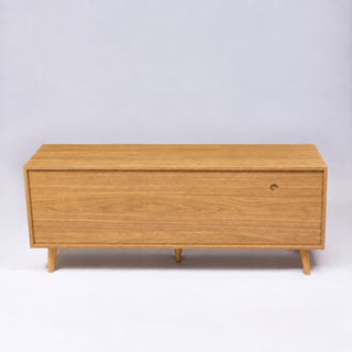 TV Stand For TVs Up To 60" With 2 Doors And 2 Open Shelves