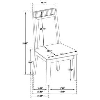 Ennis - Extension Leaf Dining Table Set With Chairs