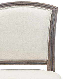 Stool With Upholstered Seat And Back