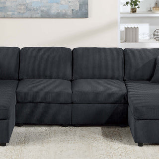Modern Design Sectional Set With Right And Left Arm Chaise