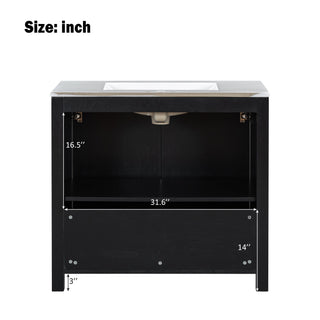 Bathroom Vanity Organizer With Sink, Combo Cabinet Set, Bathroom Storage Cabinet