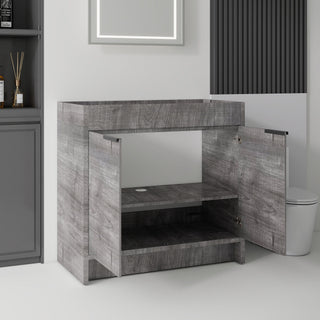Freestanding Bathroom Vanity Cabinet With Soft Close Doors, Cabinet Only