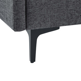 Upholstered Modular Sectional With Tall Legs