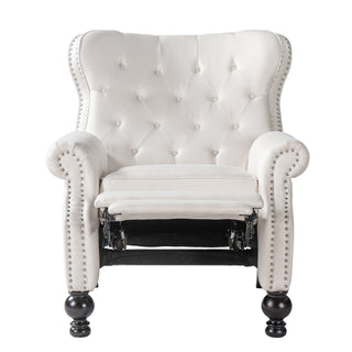 Modern Manual Push Back Recliner Chair