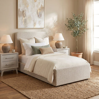 Stellar - Upholstered Bed With 13 Slats