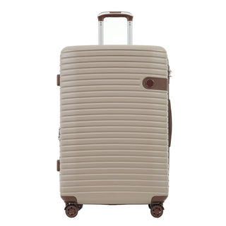 4 Piece Luggage Suitcase Set, Hard Shell Lightweight Expandable Travel Luggage With 4 Packing Cubes