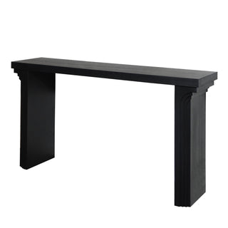 Console Table With Decorative Molding