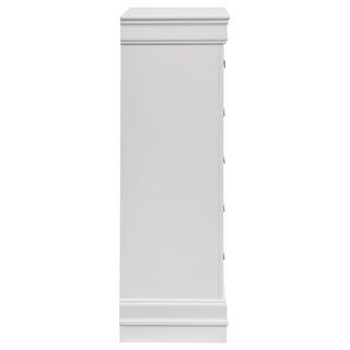 5 Drawer Bedroom Chest - White